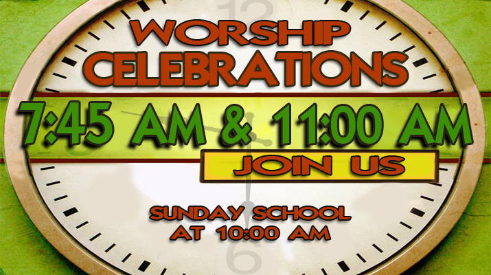 Worship Celebrations, 9:30 AM